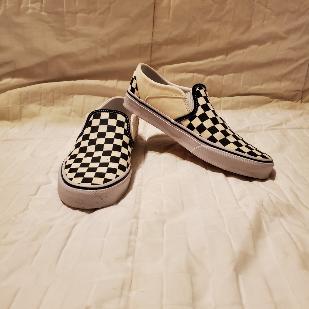 Checkered vans
